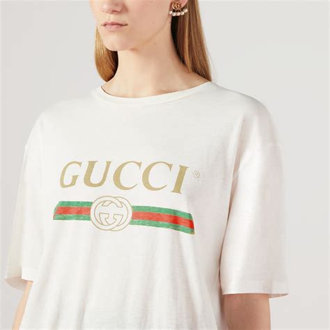 gucci plain white t shirt women& 39|Gucci t shirt men white.